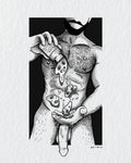 Slime Enhancement is a digital print artwork by @tattoo.kev and @bussytats